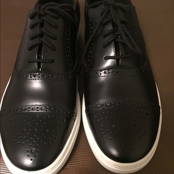 Paul Smith men’s shoes/ usa 9/ black and white/new - Picture 8 of 8